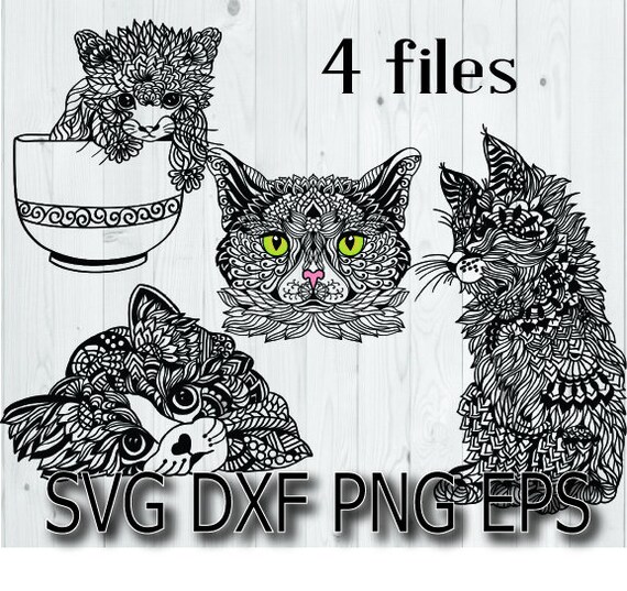 Download Free Cat Svg Cat Clipart Cat Svg Bundle Etsy SVG Cut Files