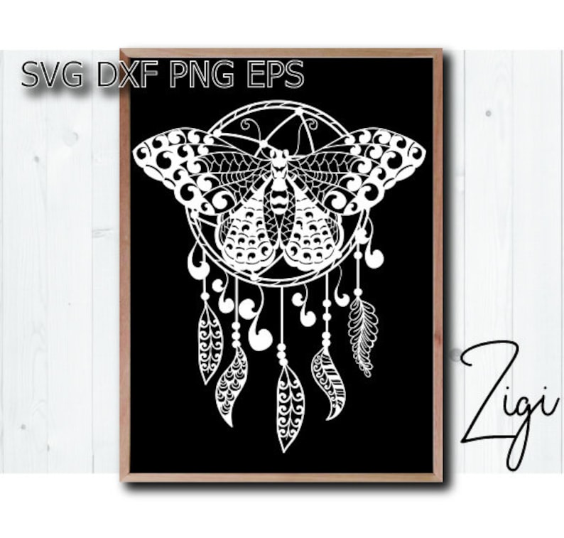Download Dream catcher clipart boho feather svg butterfly mandala ...