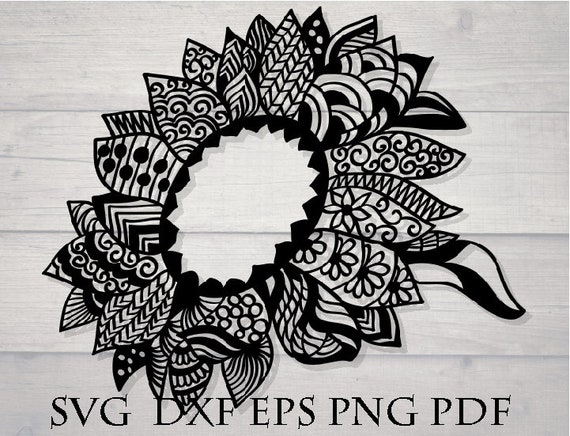 Free Free 96 Sunflower Butterfly Mandala Svg SVG PNG EPS DXF File