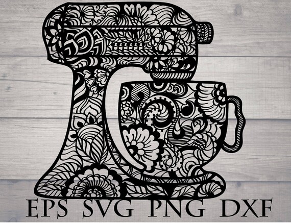 Download Zentangle Kitchen Svg Etsy
