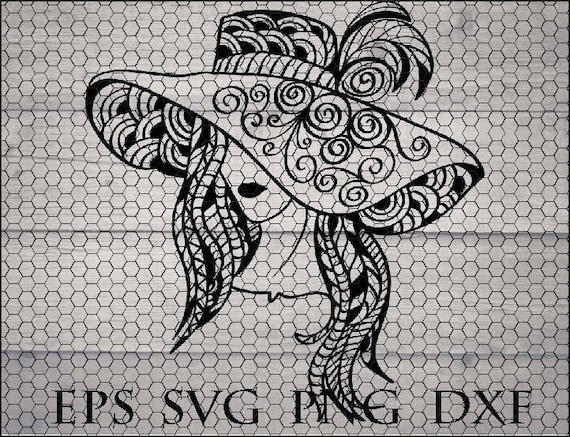 Download Zentangle Woman Svg Woman Mandala Svg Feminist Svg Etsy
