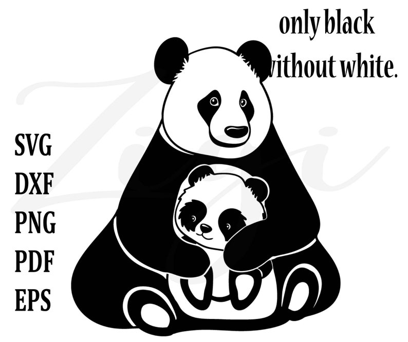 Download Mama panda svg cute baby panda girl boy birthday party ...
