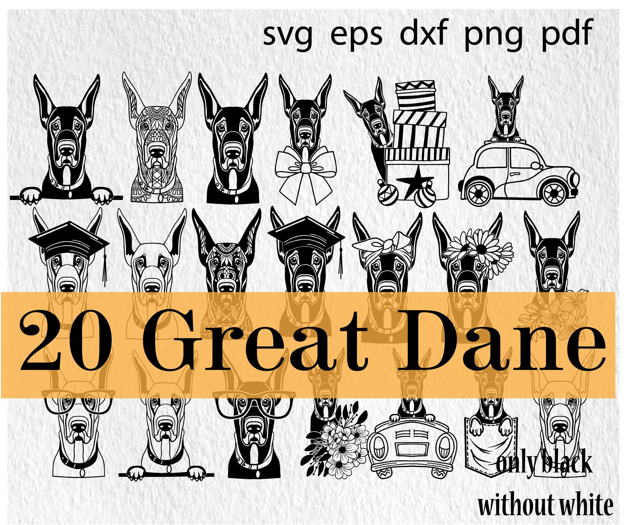 Download Great dane svg bundle mandala mom dad shirt birthday ...