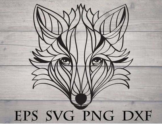 Download Fox svg cut file fox svg for cricut fox mandala svg fox | Etsy