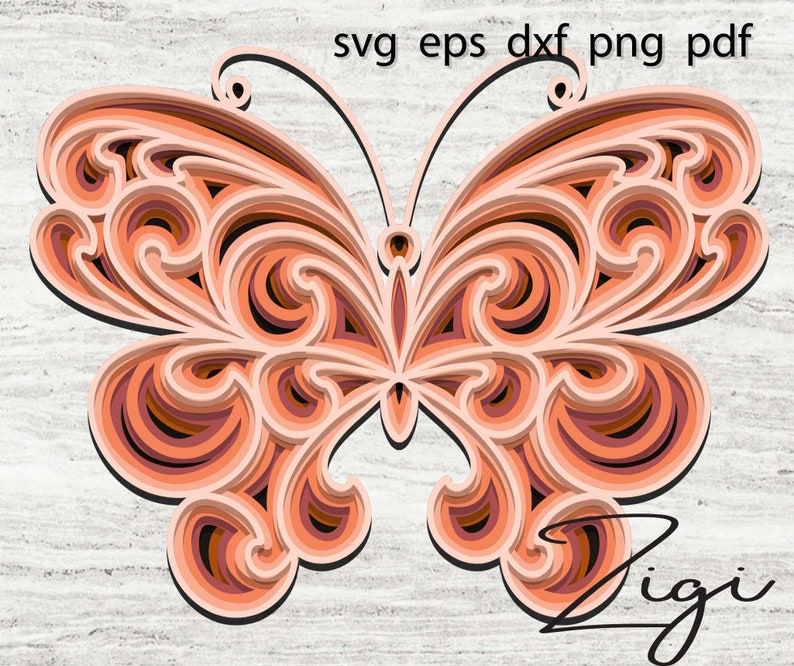 Free Free 157 Cut Out 3D Butterfly Svg SVG PNG EPS DXF File