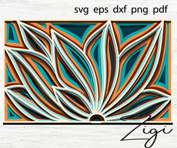 Download 3d Mandala Svg Etsy