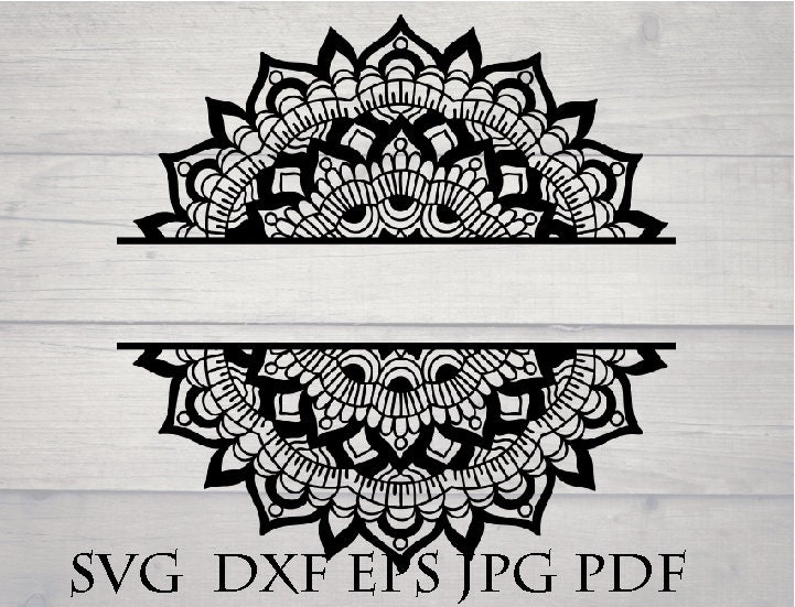 Download Split mandala svg | Etsy