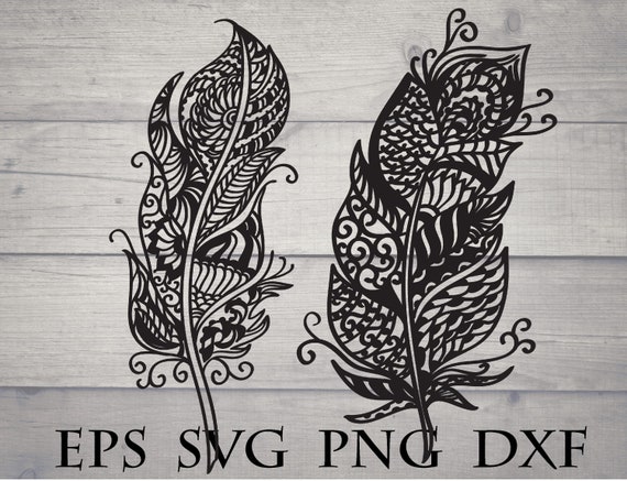 Download Mandala feather svg | Etsy