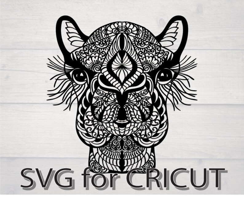 Download Llama svg mandala svg intricate svg cricut svg | Etsy