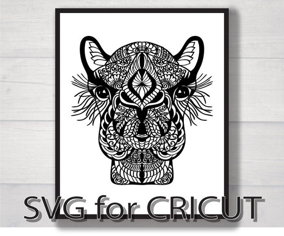 Download Llama Svg Mandala Svg Intricate Svg Cricut Svg Etsy