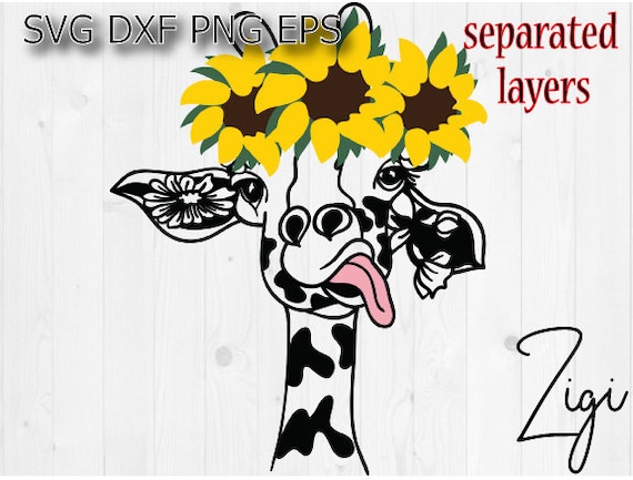 Download Giraffe Svg Sunflowers Svg Giraffe Face Svg Giraffe Mandala Etsy