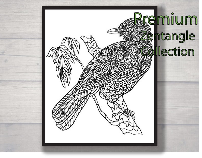 Download Crow svg raven svg bird mandala svg intricate svg | Etsy