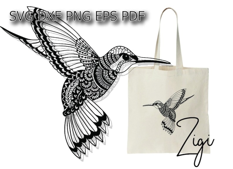 Download Humming bird svg hummingbird svg Mandala hummingbird svg ...