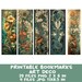 Art Deco Printable Bookmarks PNG Bundle, 20 Art Nouveau 1920's Clipart ...