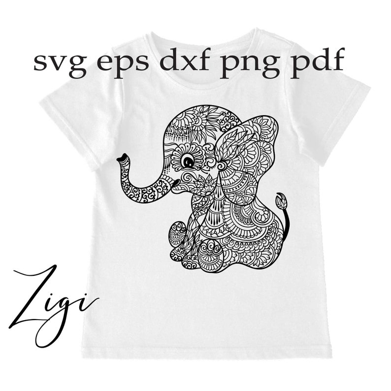 Free Free 114 Elephant Zentangle Svg SVG PNG EPS DXF File