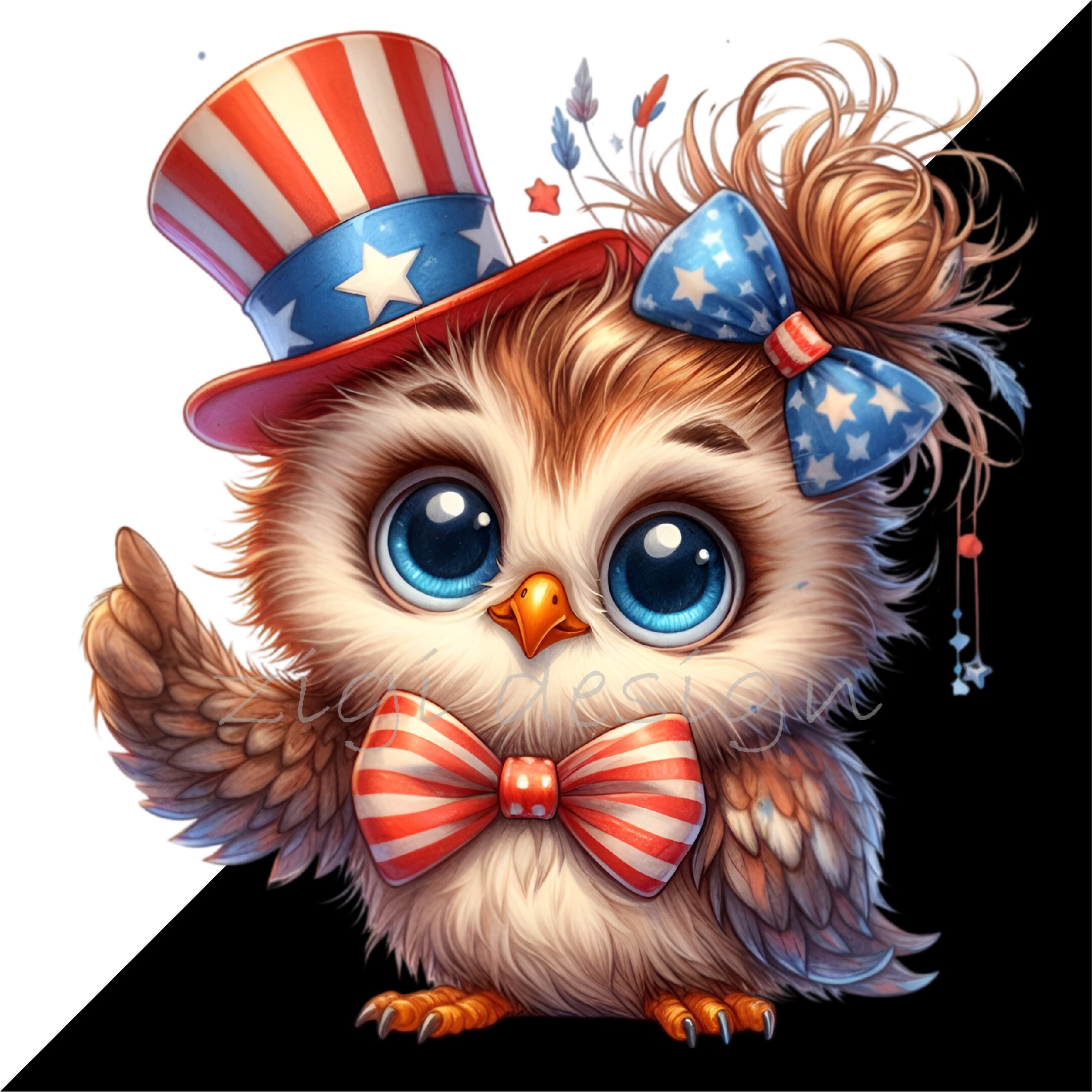 15 PNG Patriotic Owl Sublimation, American Flag Bird Clipart - Etsy