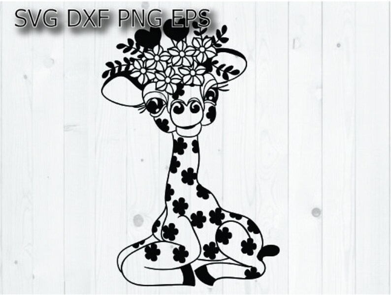Download Cute giraffe svg | Etsy