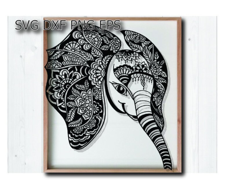 Free Free 55 Mandala Elephant Head Svg SVG PNG EPS DXF File