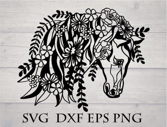 Download Horse Mandala Svg Wild Horse Svg Etsy
