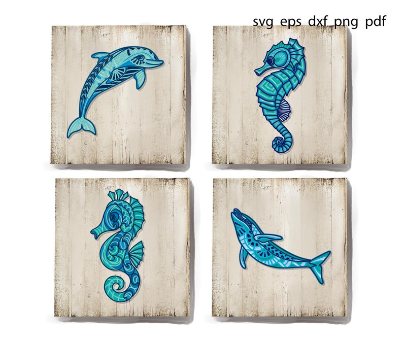 Download 3d Ocean Svg Bundle Seahorse Dolphin Mandala Sea Creatures Animal Nautical Marine Beach House Logo Sign Nursery Underwater Wall Art Decor Digital Art Collectibles Scottironworks Com
