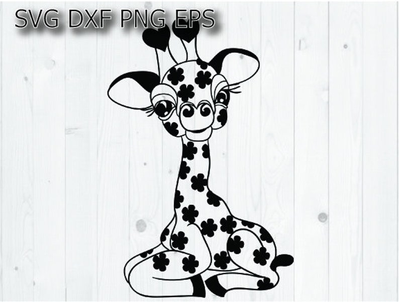 Download Baby giraffe svg | Etsy