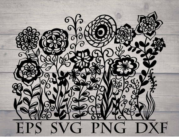 Free Free 292 Flower Garden Svg SVG PNG EPS DXF File