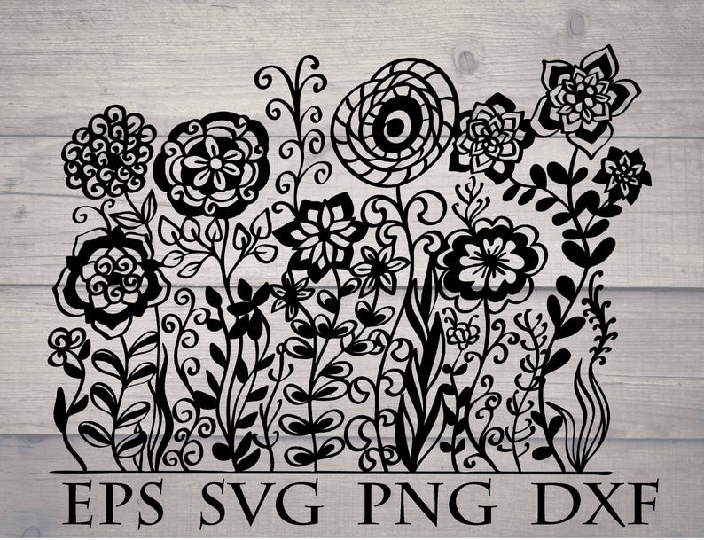 Free Free 129 Flower Garden Svg Free SVG PNG EPS DXF File