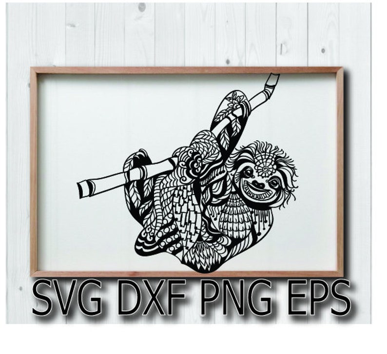 Free Free Mandala Sloth Svg 69 SVG PNG EPS DXF File