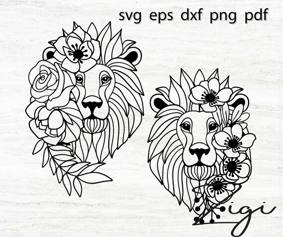 Free Free 309 Boho Lion Mandala Svg SVG PNG EPS DXF File