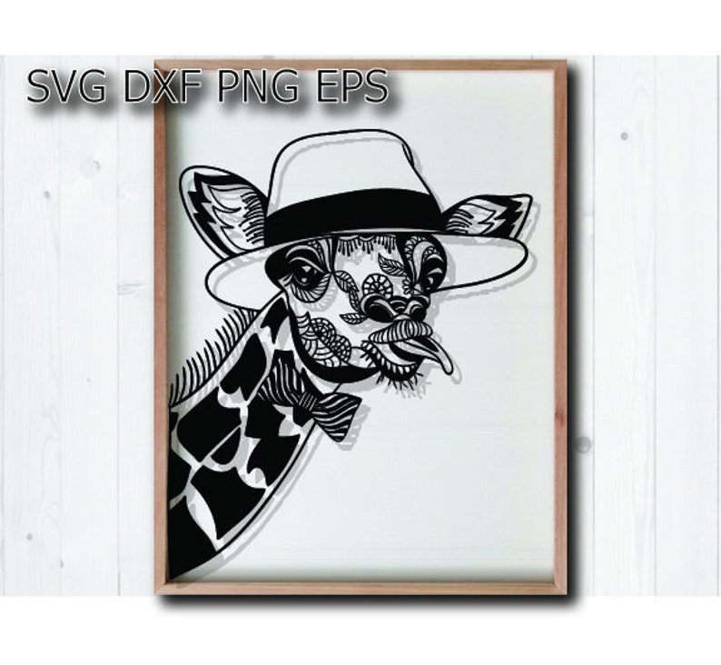 Download Giraffe face svg funny svg cricut svg | Etsy