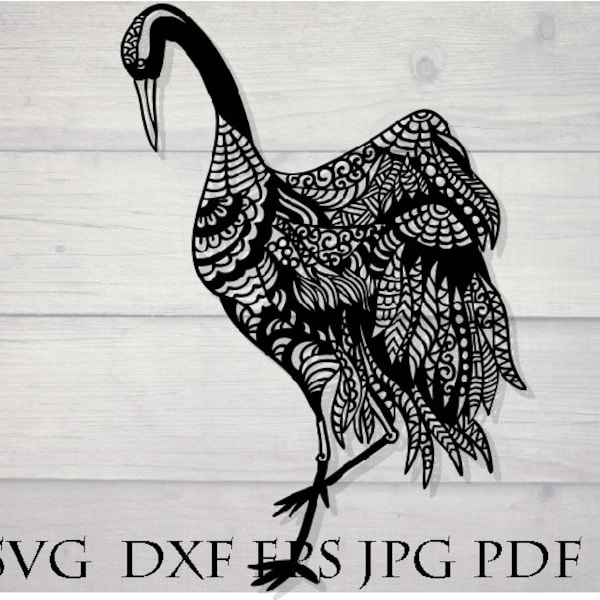 Crane bird svg, Sandhill, Great blue heron, North America bird svg, clipart, vector, Instant Downloads