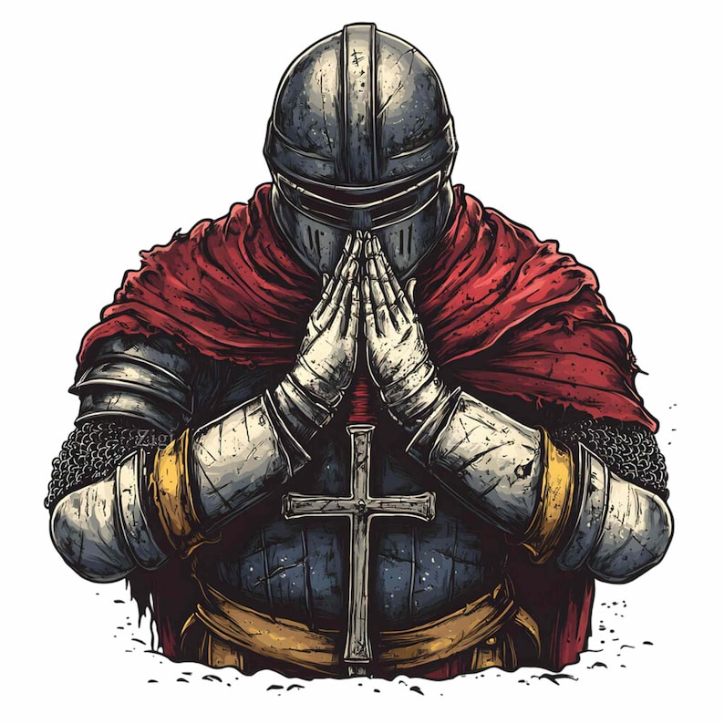 19 PNG Medieval Knight Clipart, Crusader Armor Illustration, Warrior ...