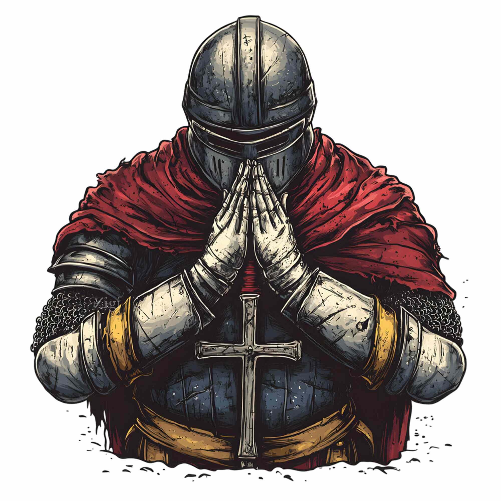19 PNG Medieval Knight Clipart, Crusader Armor Illustration, Warrior ...