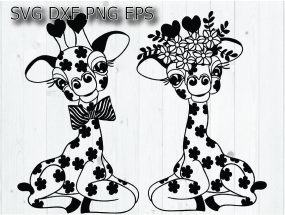 Download Giraffe Svg Files For Cricut Etsy