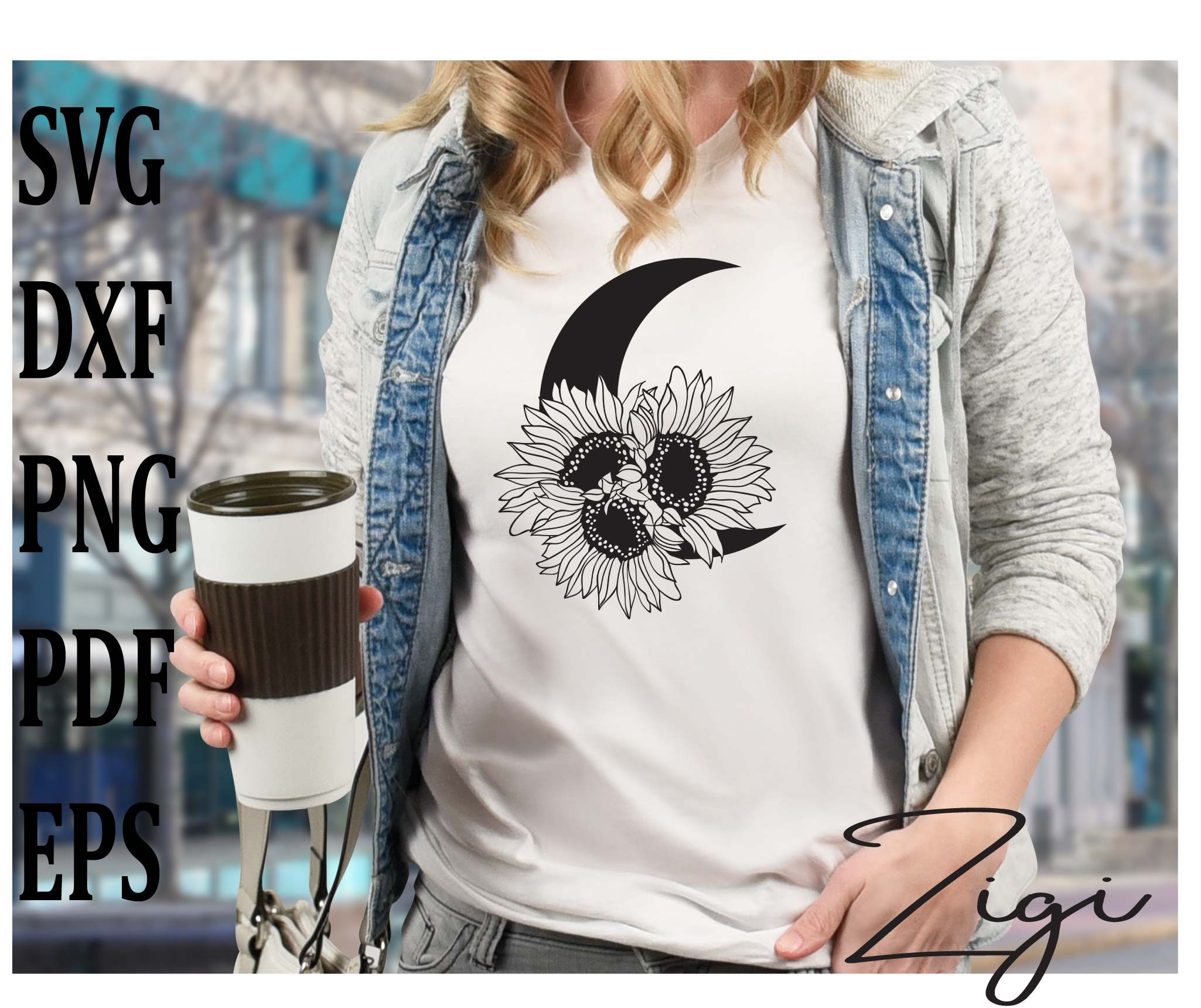 Free Free 280 Sunflower Moon Svg SVG PNG EPS DXF File