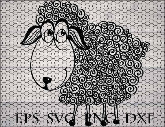 Download Sheep Svg Baby Sheep Svg Lamb Svg Lamb Clipart Etsy