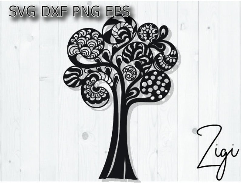 Free Free 147 Mandala Tree Cricut SVG PNG EPS DXF File