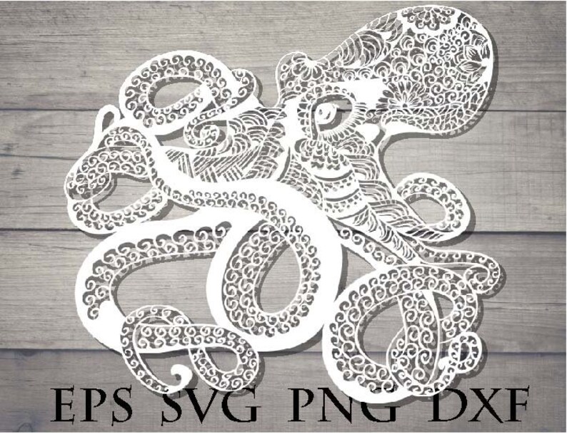 Download Animal mandala svg / octopus svg | Etsy