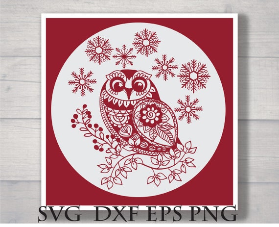 Download Owl Mandala Svg Baby Owl Svg Mandala Owl Svg Owl Monogram Etsy