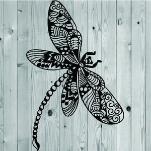 Download Dragonfly mandala | Etsy
