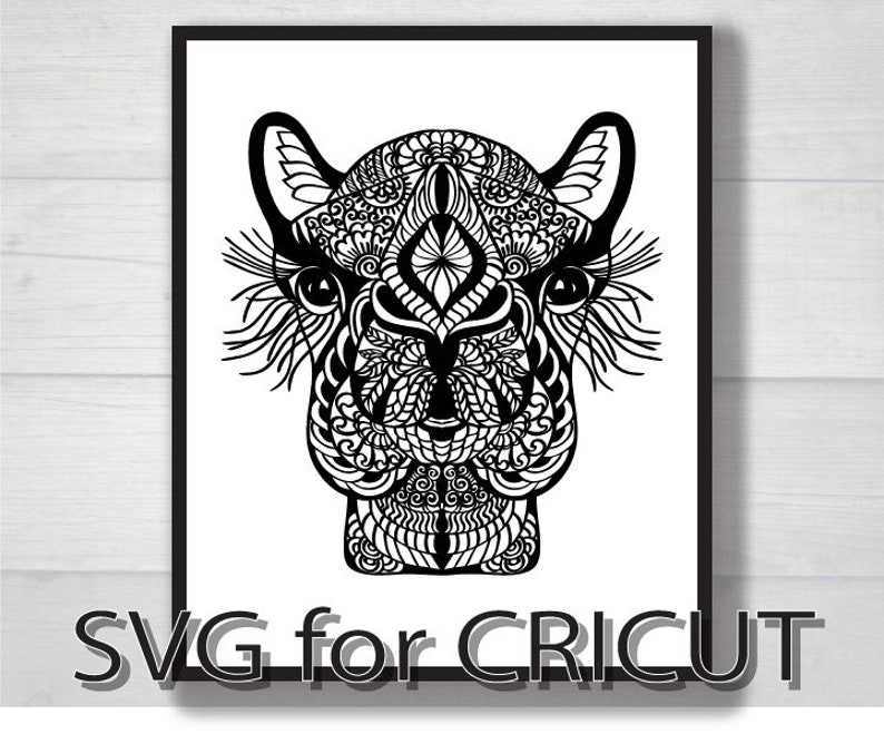 Download Llama svg mandala svg intricate svg cricut svg | Etsy