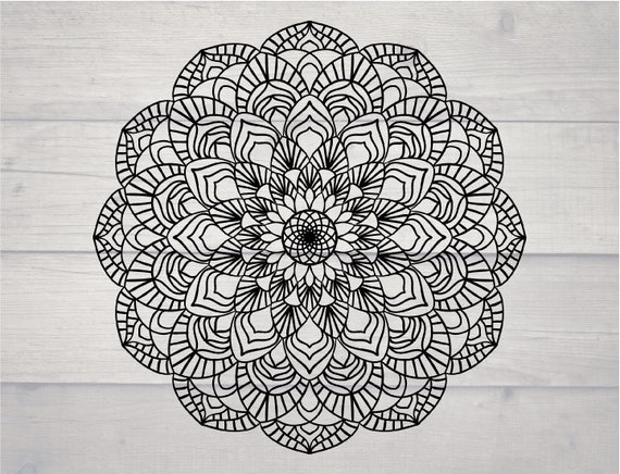 Download Doily Svg For Cricut Mandala Svg Design Etsy