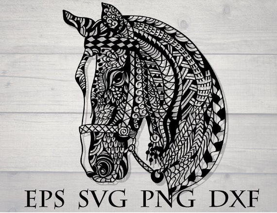 Download Mandala Horse Svg Etsy