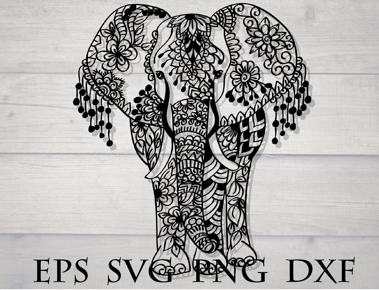 Free Free 256 Cricut Mandala Simple Elephant Mandala Svg SVG PNG EPS DXF File