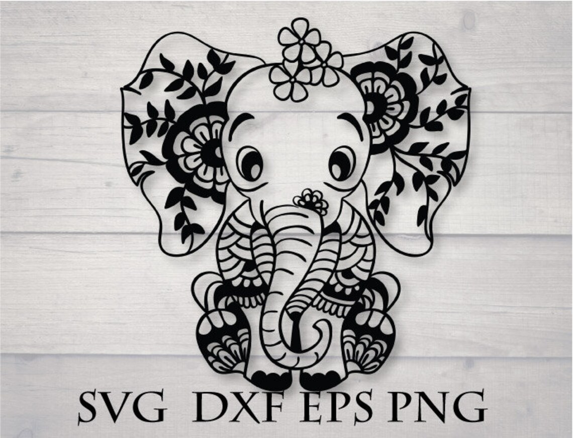 Free Free 258 Elephant Card Svg SVG PNG EPS DXF File