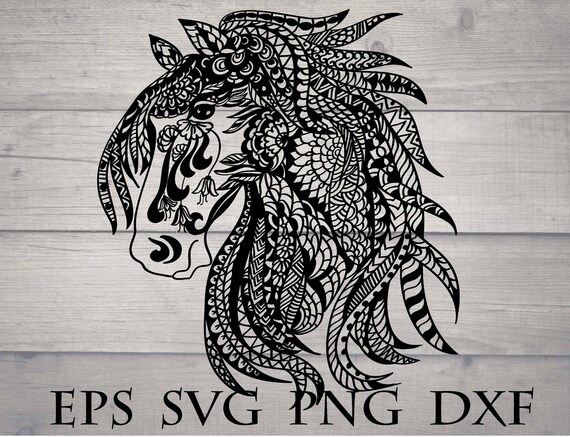 Free Free Horse Zentangle Svg