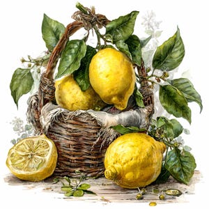 Lemon basket