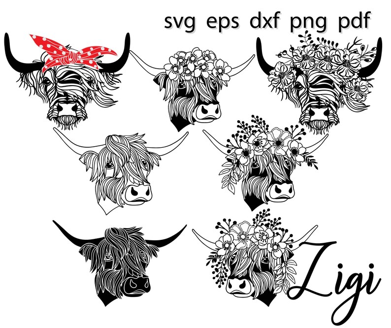 Free Free 258 Highland Cow Free Svg SVG PNG EPS DXF File