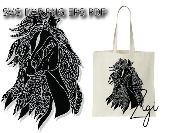 Download Horse mandala svg horse head svg horse face svg horse svg ...