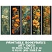 Art Deco Printable Bookmarks PNG Bundle, 20 Art Nouveau 1920's Clipart ...